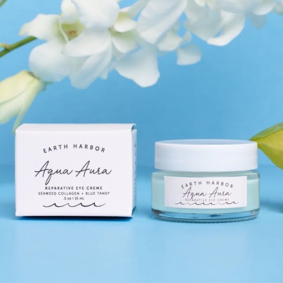 NWT Earth Harbor AQUA AURA Reparative Eye Creme - Picture 4 of 5